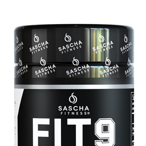 SASCHA FITNESS - Sascha Fitness Fat Loss Pills | Suporte de Colágeno | Equilíbrio de Fluidos | Ingredientes FIT9: 7Keto Uva Ursi, Gotu Kola, L-Theanine, Gingko Biloba, DIM, Chá Verde | Perda de Peso | 60 cápsulas