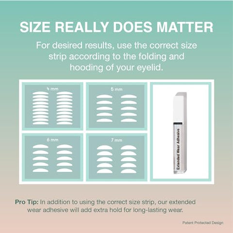 Contours RX - Contours Rx Lids By Design – Fitas Corretoras de Pálpebras de Grau Médico para Olhos Pesados e Encapuzados