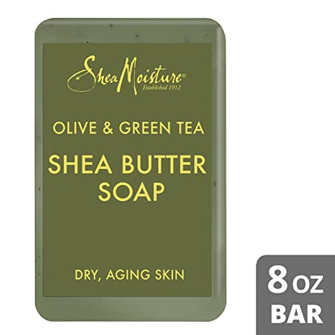 Sabonete em Barra de Manteiga de Karité SheaMoisture, Oliva – 100g