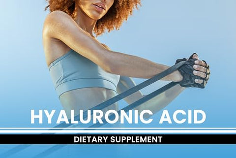 PURE ORIGINAL INGREDIENTS - Hyaluronic Acid Puro Original (365 Cápsulas) Sem Preenchedores de Magnésio ou Arroz, Sempre Puro, Verificado em Laboratório – Ingredientes Originais de Alta Qualidade