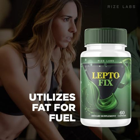 rize labs - LeptoFix – Pílulas de Emagrecimento LeptoFix, Suplemento Natural LeptoFix para Resultados Notáveis, Fórmula LeptoFix para Apoiar um Estilo de Vida Saudável e Ativo, Avaliações Lepto Fix (60…)