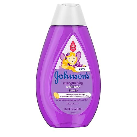 Johnson's Baby - Shampoo Johnson’s Baby Fortalecedor 400ml Sem Lágrimas para Crianças