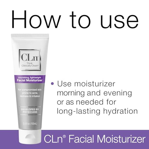 Hidratante Facial – Alivia e Hidrata a Pele  CLn - CLn