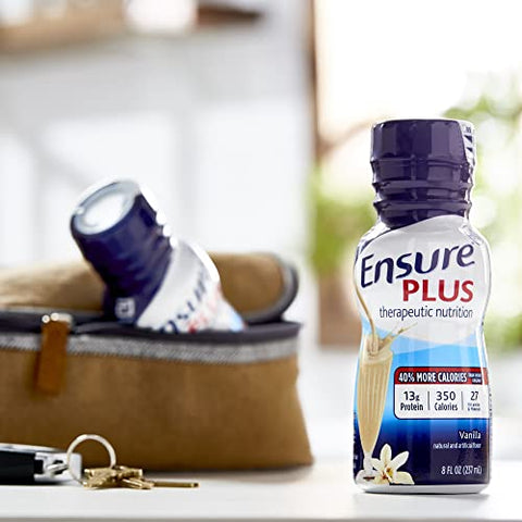 Flend - Ensure Plus Vanilla, 240ml Bottles, Abbot – Caixa com 24 unidades