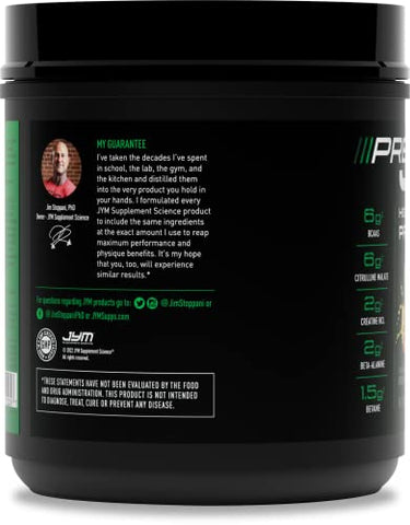 JYM Supplement Science - PRE JYM 30 Porções – Abacaxi Morango | Pré-treino de Alta Performance