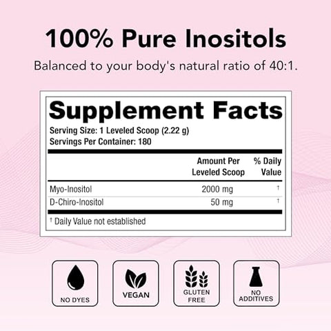 Ovasitol Pó de Inositol – Fornecimento de 90 Dias – Myo-Inositol | Comprar Online - Theralogix
