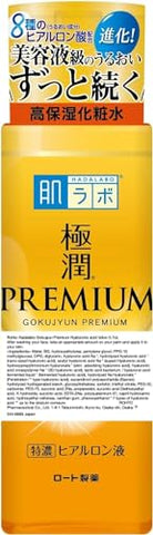 Hada Labo - Hadalabo Japan Skin Institute Gokujun Premium Solução Hialurônica 170ml (Pacote com 2)
