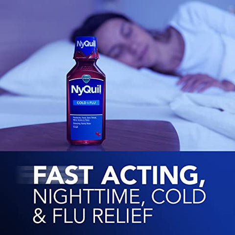 NyQuil: Alívio Noturno da Tosse e Resfriado – 180ml - Vicks