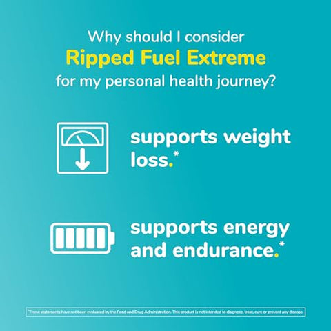 Ripped Fuel Extreme – Suplemento Energético para Apoiar o Gerenciamento de Peso – 60 cápsulas - Twinlab