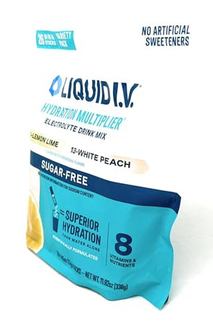 Limão Limão Hidratante Sem Açúcar – 16,9 ml - Liquid I.V.