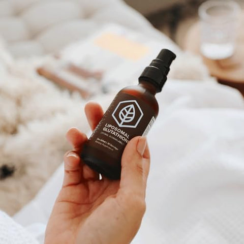 Liposomal Glutationa – Suporte para Imunidade, Pele, Cabelo e Envelhecimento Saudável – Suplementos de Glutationa de Máxima Absorção – Fornecimento de 30 Dias - Terra Health Essentials