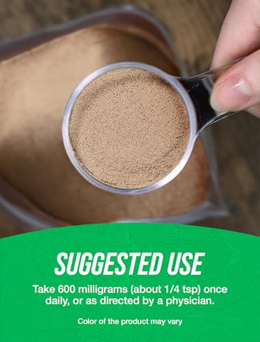 Muira Puama Extract Powder BulkSupplements.com – Suplemento de Muira Puama em Pó, da Casca de Muira Puama – Herbal, Sem Glúten, 600mg por Porção, 500g (1.1 lbs) (Pacote de 1)