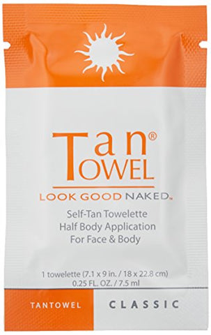 Autobronzeador Toalha Autobronzeadora Médio Escuro Clássico 10 Unidades - Tan Towel