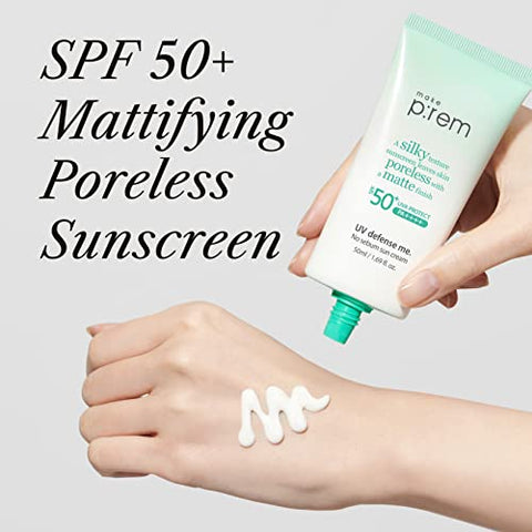 MAKEP:REM - MAKEPREM Protetor Solar No Sebum Sun Cream UV Defense SPF 50 PA – Protetor Solar Amigo dos Oceanos – 50ml