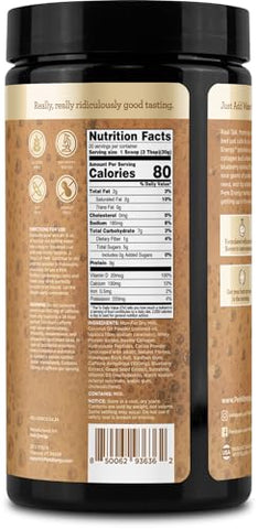 Energy Original – Pó para Bebida com Sabor de Mocha Latte (20 Porções) – Sem Glúten, Sem Amendoim, Sem Soja – Energia e Sabor em um só Produto! - Perk