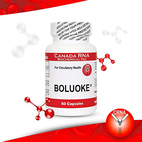 Boluoke - Canada RNA (Lumbrokinase) 60 Cápsulas – Potente Fibrinolítico Natural