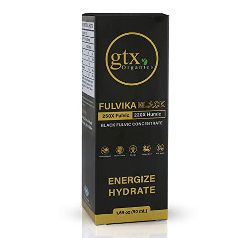 Fulvika - Gotas de Minerais Traços (200 Porções)(Sem Sabor) – 74 Minerais Traços de Humo Puro – Marca: Pure Humic