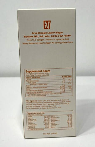 Korneliu beauty - SPOILEDCHILD E27 – Colágeno Líquido de Manga – 450ml – Extra Forte