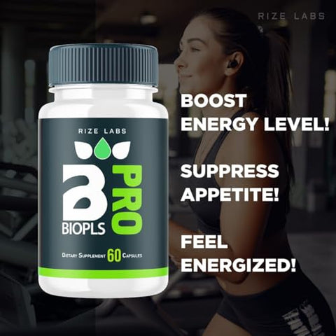 rize labs - Biopls Slim Pro – Cápsulas para Emagrecimento e Bem-Estar Total (60 Cápsulas)