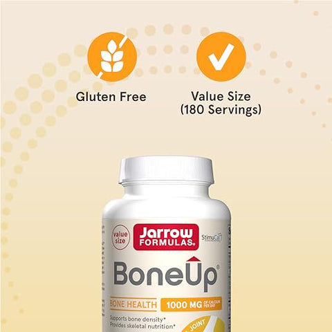 BoneUp – 360 Cápsulas – 180 Porções – Suporte Ósseo – Comprar Online - Jarrow Formulas