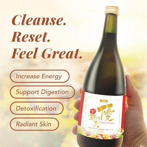 Japan Digestive Ultimate Enzyme Drink – 100% Puro 106 Tipos de Vegetais – 500ml - AFC