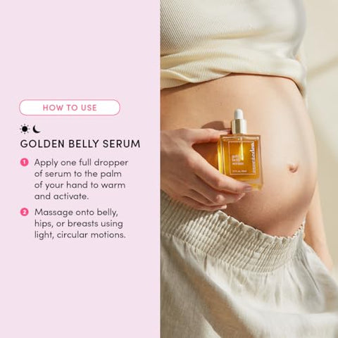 Golden Belly Serum 50ml | Limpeza | Serum Corporal Dourado | Cuidados com a Pele - Evereden