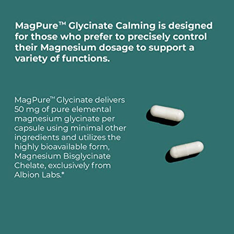 MagPure Glycinate – Cápsulas Premium de Magnésio, 120 Cápsulas - Jigsaw Health