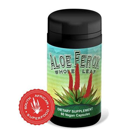 Sun Star Organics - Aloe Ferox Cápsulas Inteiras – 60 Cápsulas Veganas – Aloe Ferox: Benefícios Naturais para sua Saúde