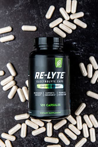Re-Lyte Cápsulas Energéticas, 120 Unidades – Aumente sua Energia! - REDMOND