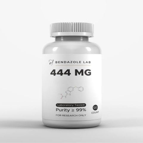 Bendazole - Lab | Fen 444 mg | 120 Cápsulas | 99% Puro | Apenas para Pesquisa