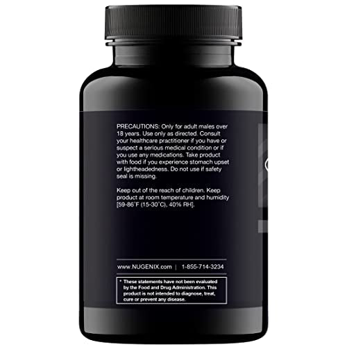 Total-T: Impulsionador de Testosterona Total e Livre para Homens, 90 Comprimidos - Nugenix
