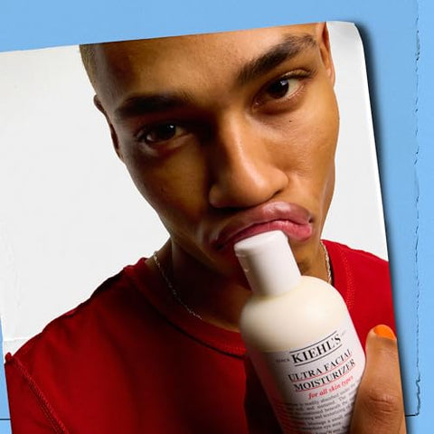 Kiehl’s Ultra Facial Moisturizer: Hidratação Diária Fácil com Squalane e Glicerina, Restaura a Barreira de Umidade e Suaviza a Pele, Indicado para Todos os Tipos de Pele