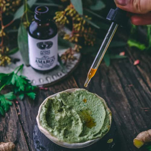 Anima Mundi Apothecary - Anima Mundi Amargo Digestive Bitters – Tônico Digestivo de Ervas – Bitters Digestivos para Limpeza – Gotas Líquidas para Limpeza e Desintoxicação do Fígado com Ingredientes Orgânicos (60ml)