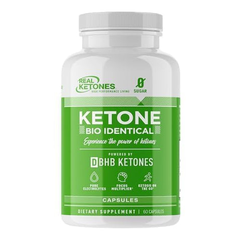 BHB: Pílulas Keto de Cetonas Exógenas e Eletrólitos para Energia Aprimorada - Real Ketones
