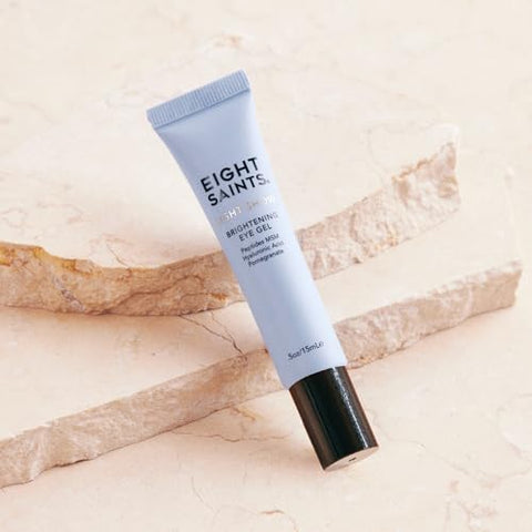 Gel Clareador para os Olhos, Natural e Orgânico, Gel Refrescante Anti-Envelhecimento para Reduzir Inchaço, Rugas e Acalmar a Pele Sob os Olhos, 15ml - Eight Saints