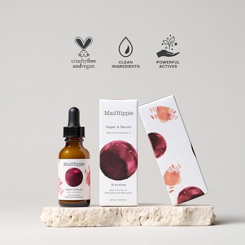 Super A Serum Retinol para o Rosto – Reparo Potente da Pele | 30ml - Mad Hippie