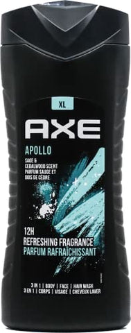 Body Wash 12h Fragrância Refrescante 3 em 1 Corpo, Rosto, Cabelo – Variedade de 6 aromas – 400 mL - AXE