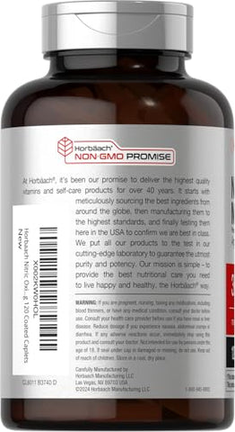 Nitric Oxide Max 3600mg | 120 Cápsulas | com Arginina AAKG para Homens e Mulheres | Vegetariano, Não-OGM | Marca Horbäach - Horbäach