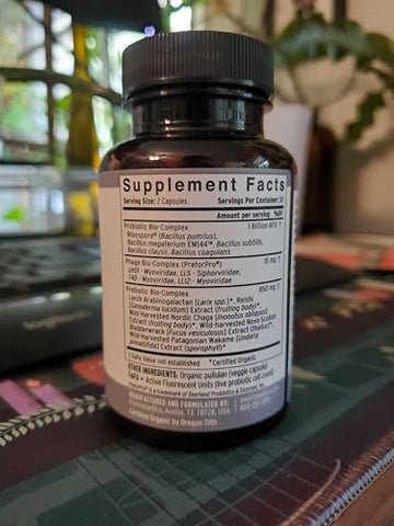 Terraflora Advanced Care – Suplemento SBO de Cuidados Avançados com Complexo Patenteado PreforPro (60ct) - Enviromedica