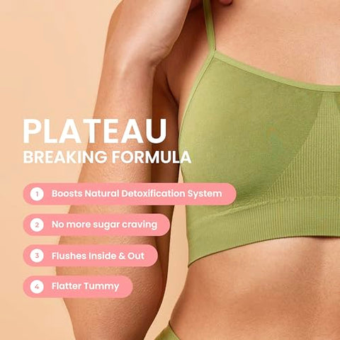 FreedomCafe 5 Day Detox Cleanse Sabor Manga – 5 Pacotes (500g) – Suporte para Digestão Saudável e Movimentos Intestinais Regulares, Detox para Gerenciamento de Peso - JAYU
