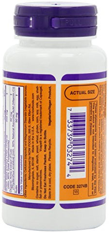 NOW Foods - Grape Seed 90 VegiCaps – Embalagem com 2 – Sementes de Uva – 180 Cápsulas Vegetais