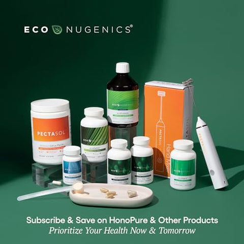 HonoPure Extrato de Casca de Magnólia – 98% Honokiol para Função Cerebral, Auxílio ao Sono e Alívio do Estresse | EcoNugenics - EcoNugenics