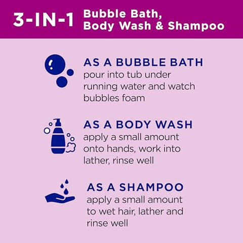 Dr Teal's - Dr Teal’s Kids Banho 3 em 1 de Sabugueiro: Banho de Espuma, Gel de Banho – 300ml