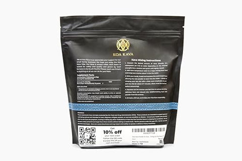 Fiji – Pó de Kava Premium Noble Waka feito a partir da Raiz Lateral de Kava em Savusavu, Fiji. 454g - Koa Kava