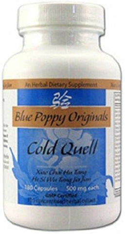 ColdQuell – Blue Poppy: 180 Cápsulas de 500mg Cada – Potencialize sua saúde