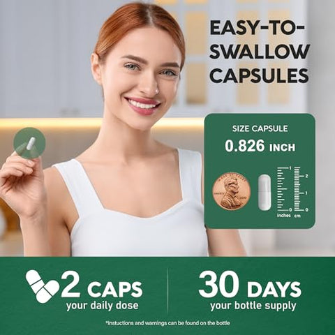 NUTRAHARMONY - Suporte para Tireoide para Mulheres – Selênio 200 mcg | Zinco – Marca em Destaque