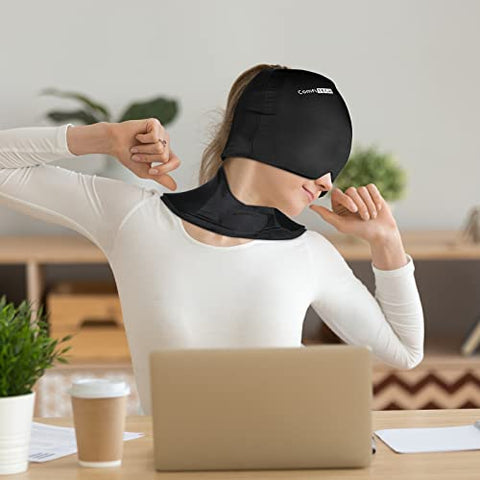 Comfitech - Chapéu de Gelo ComfiTECH para Enxaqueca – Alívio Instantâneo e Conforto