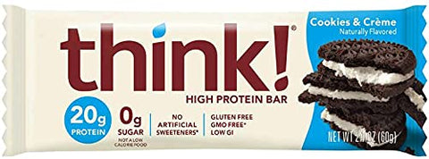 Think Thin Variety Pack of 10 - Think Thin Super Pack Variado de 20 – 400g – Barras de Proteína Saborosas