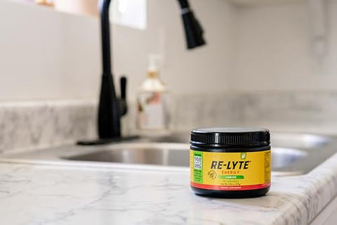 Re-Lyte Mix Energético de Eletrólitos, Limão Lima, 250g - REDMOND
